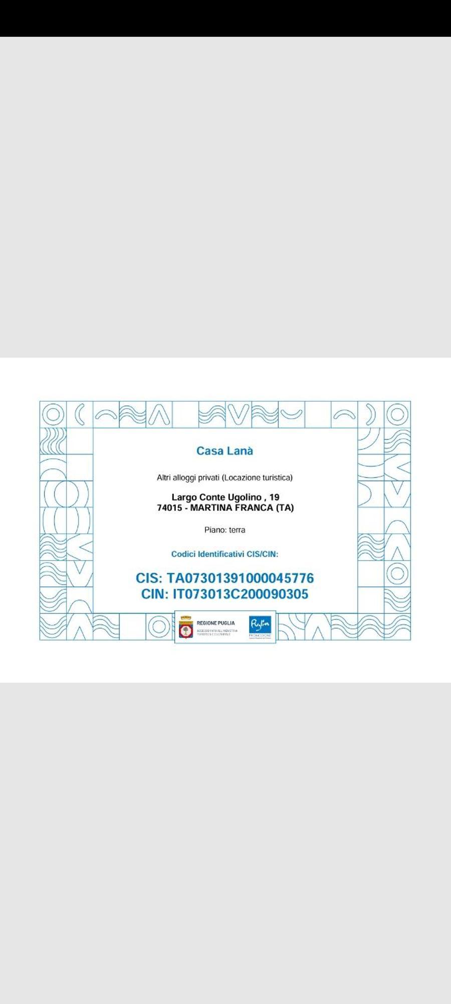 הוילה מרטינה פרנקה Casa Lana מראה חיצוני תמונה